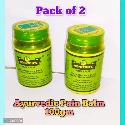 Monisons  pain balm 100g pack of 2