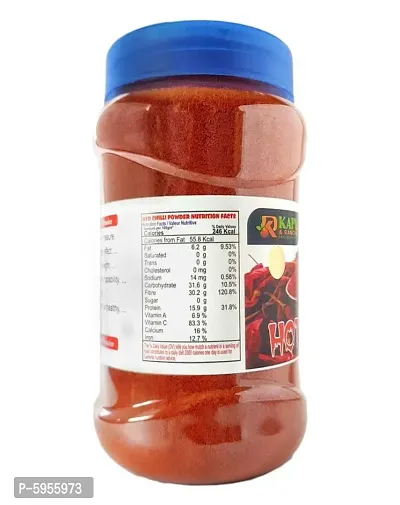 hot chilli powder - 500 Grams LAL-MIRCHI (MASALA - HOT CHILLI )  also mixed oil { ISO certified } { HALAL certified }-thumb5