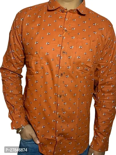 Stylish Cotton Long Sleeve Shirt For Men-thumb0