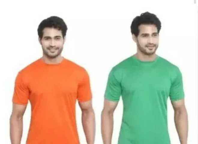 KETEX Round Neck Mens Polyster Blend dri fit Tshirts (Pack of 3)