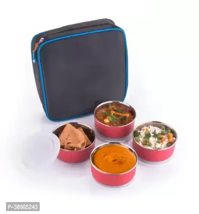 Tiffin Box 4 Containers Lunch Box 4 Containers Lunch Box 350 ml-thumb0