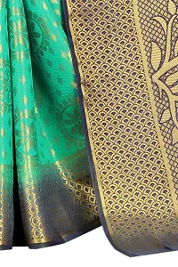 Woven Banarasi Cotton Silk Saree-thumb1