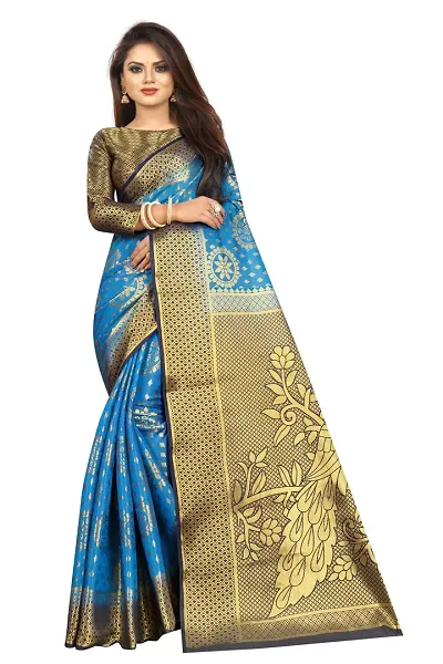 Woven Banarasi Silk Saree