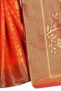 Woven Banarasi Cotton Silk Saree-thumb1