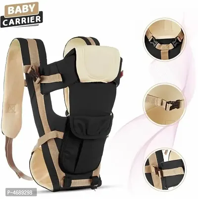 Baby Carrier 4 in 1 Position with Comfortable Head Support  Buckle Straps-thumb0