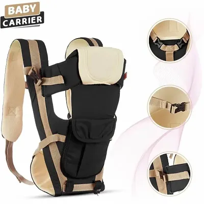 Baby Carrier 4 in 1 Position with Comfortable Head Support & Buckle Straps