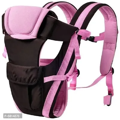 Kids 4-in-1 Adjustable Baby Carrier Cum Kangaroo Bag/Honeycomb Texture Baby Carry Sling/Back/Front Carrier for Baby with Safety Belt and Buckle Straps