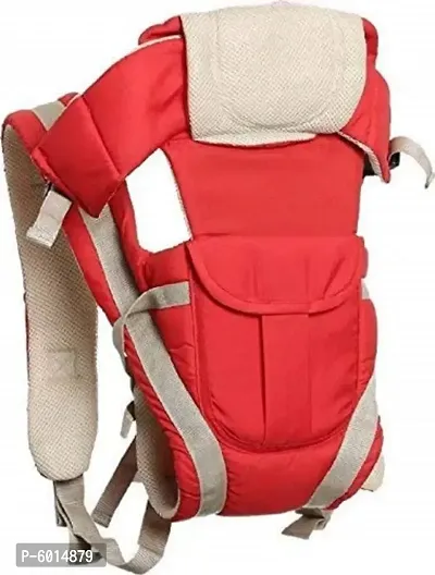 Kids 4-in-1 Adjustable Baby Carrier Cum Kangaroo Bag/Honeycomb Texture Baby Carry Sling/Back/Front Carrier for Baby with Safety Belt and Buckle Straps-thumb0