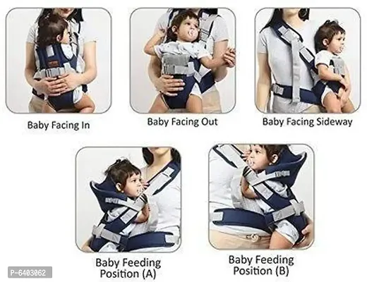 Useful 6 in 1 Baby Carrier with 6 Carry Positions, Lumbar Support, for 4 to 18 Months Baby, Max Weight Up to 14 Kgs-thumb5