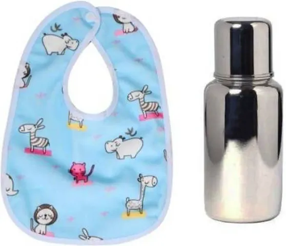 Baby Feeding Bottle And Baby Bibs