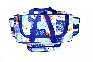 Mother's Bag/Baby Diaper Bag/Baby Accessories Bag/Baby Multipurpose Bag/ 1 Main Zip Compartment, 2 Side Tich Pocket (Shipper/Bottle Holder), 1 Front Zip Pocket, 1 Transparent back zip Pocket (LARGE)-thumb1