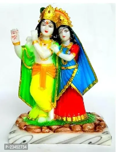 Radha Krishna DIVIHI Present Glossy Marble Finish Radha Krishna