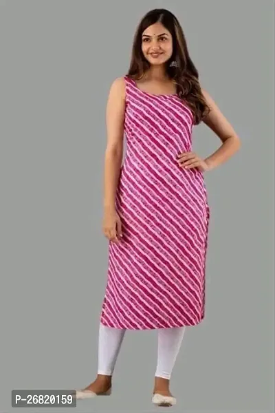 Trendy Crepe Striped Kurta for Women-thumb0