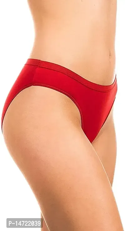 Buy SHAPERX Women's Tag Free Cotton Bikini Panties Combo Pack of 6