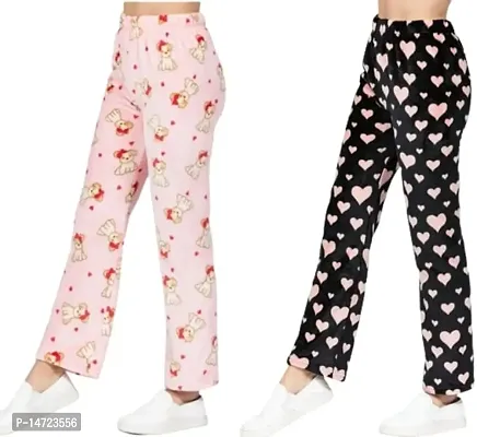 Women Pajama Pants Warm Fleece Lounge Pants Sleepwear Bottoms