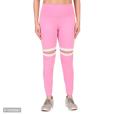 Buy SHAPERX Seamless High Waisted Yoga Pants No Front Seam Buttery Soft  Workout Gym Wear Leggings for Women with 2 Pockets Pack of 1 (Pink) Online  In India At Discounted Prices