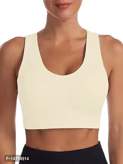 Buy SHAPERX Strappy Sports Bra for Women, Yoga Bra, Padded Medium