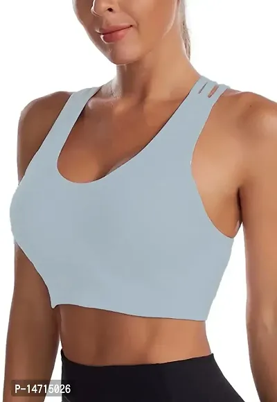 Buy SHAPERX Strappy Sports Bra for Women, Yoga Bra, Padded Medium Support  Running Bras Workout Bras Athletic Bras Online In India At Discounted Prices
