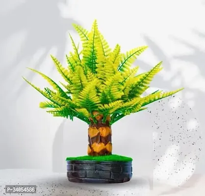 Artificial Fern Plant with a Natural Looks in Pot for Table top in Home  Office Decoration-thumb0