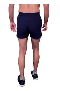 G5AH Black Color NS Lycra Running Shorts for Men-thumb2
