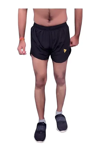 G5AH Color NS Lycra Running Shorts for Men