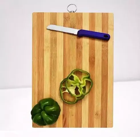 Nicolette Bamboo Ring Handle Chopping Board, 22?32 Cm