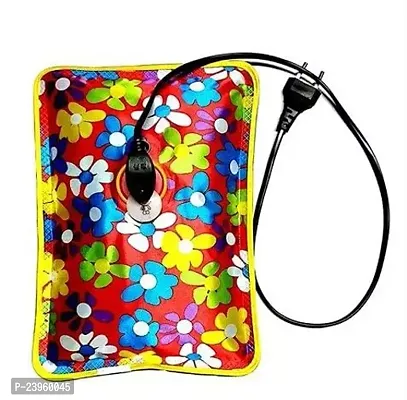 Electric Heating Pad Yellow Folower Printed , Hot Water Bag For Pain Relief, Warm Bag, Rechargeable Gel Heating Pad-thumb0