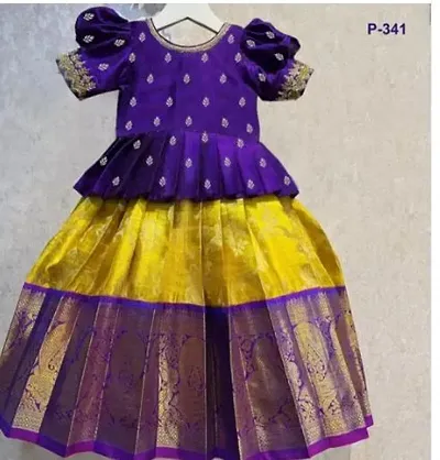 Girls Cotton Lehenga Cholis 