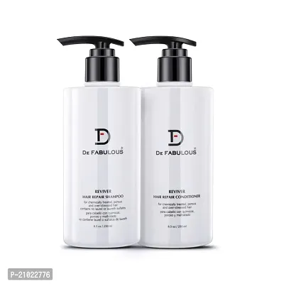 De Fabulous Reviver Hair Repair Shampoo  Conditioner 250ml, Reviver Hair Repair Treatment, 250ml