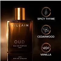 VILLAIN OUD Eau De Parfum For Men, 100ml | Premium Luxury Perfume | Long Lasting Fragrance-thumb1