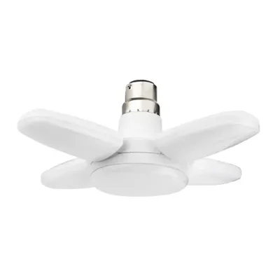 Ultra High Bright Portable Fan Shape with 5 Led Swings  Led Bulb CFL  Upto 85% Energy Saving Adjustable Home ,Commercial, Ceiling Light ,Cool White Light-Pack of 1
