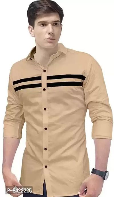 Men Cotton Regular Fit Casual Shirt-thumb0