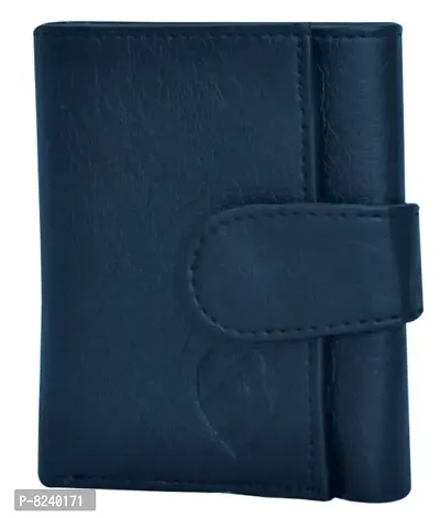 Kkrish PU Leather Wallet 3FOLD SNAP_LUP (Black)-thumb0