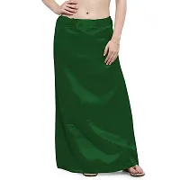 Guddan Women's Cotton Red  Green Petticoat (Free Size)-thumb3