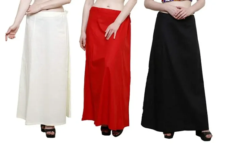 Pack of 3 Stitched Petticoats for women