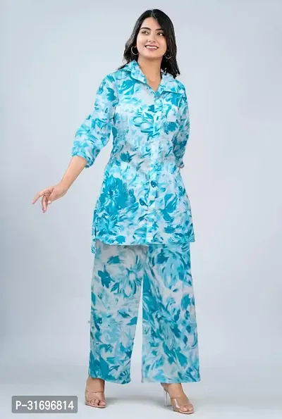 Fancy Rayon Kurta Bottom Set For Women