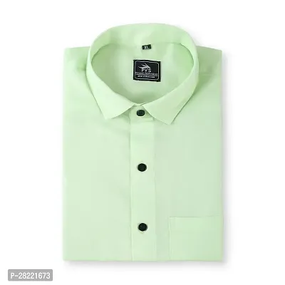 Stylish Cotton Solid Formal Shirts For Men-thumb0