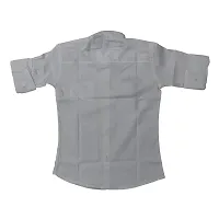 FRAUS Boy's Cotton Fullsleeve Casual Classic Collar Shirt (White) Size:-10-11 Years-thumb4