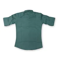 FRAUS Boy's Cotton Fullsleeve Casual Classic Collar Shirt. (Green) Size:-12-13 Years-thumb1