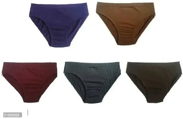 PACK OF 5 - Women's Classic Plain Panties