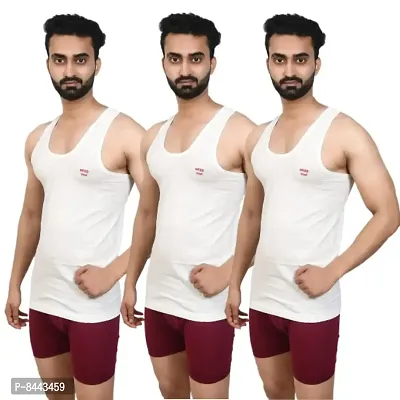 white cotton rn vest pack of 3-thumb0