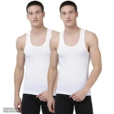 Fancy Cotton Vests For Men Pack of 2-thumb0