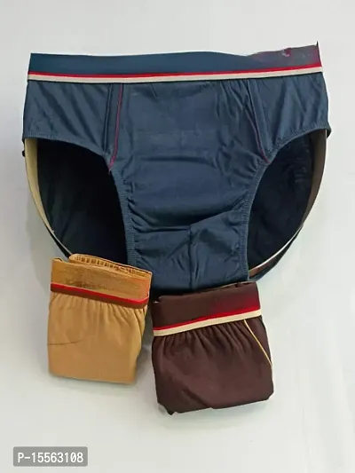 PACK OF 3- Premium Men's Dace Brief - Comfortable Performance Underwear 4B