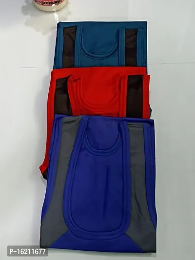 Ultimate Fit Men's Nylon Gym Vest: Lightweight, Breathable, and Stylish PACK OF 3D