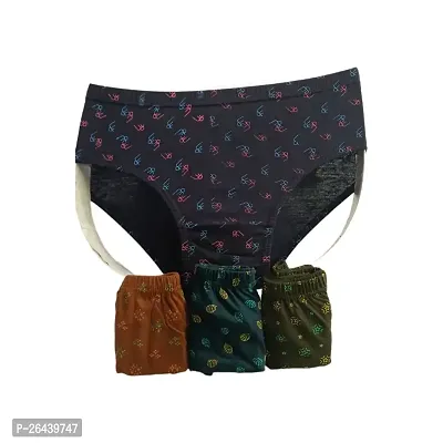Floral Printed Women's Panties - Comfortable and Stylish Underwear for Daily Wear