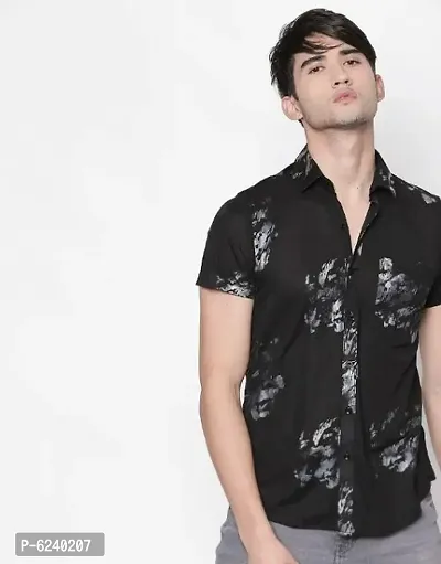 Reliable Cotton Printed Regular Fit Casual Shirts For Men