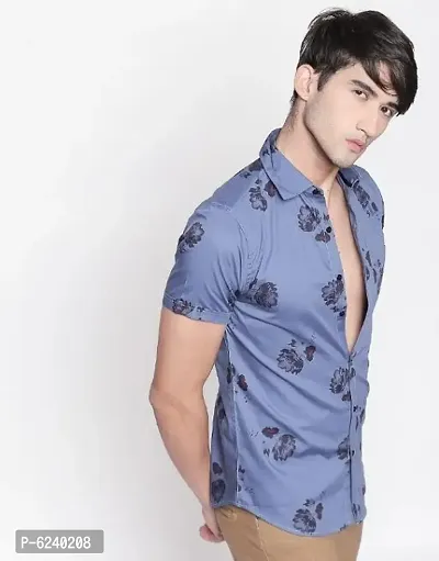 Reliable Cotton Printed Regular Fit Casual Shirts For Men