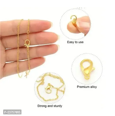 50pcs Clasps, Lobster Claw 50pcs DIY Jewelry Accessories,Lobster