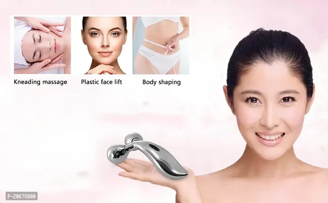 ALL IN ONE ELECTRONICS-3D Manual Solar Powered Face Body Roller Massager, 3D Roller Face Massager .-thumb4