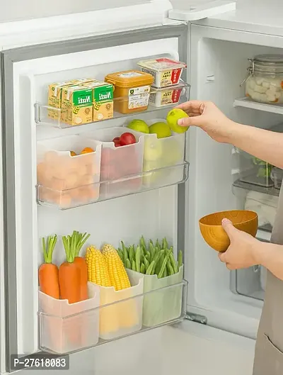 Multipurpose Fridge Side Door Containers Pack of 6-thumb5